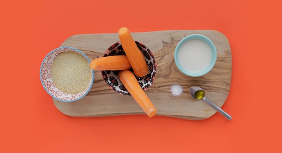 Ingredientes para preparar pan de lentejas