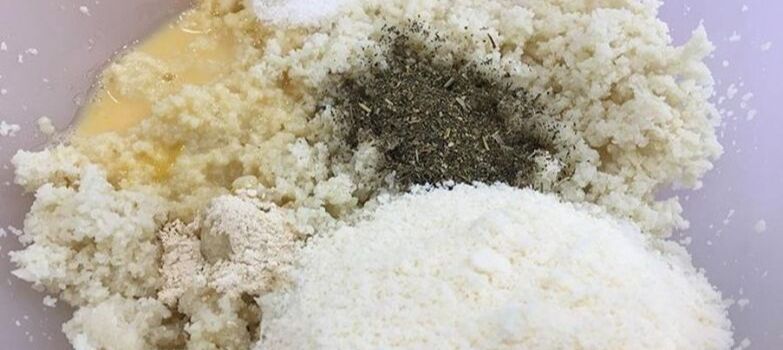 mezcla de coliflor y especias