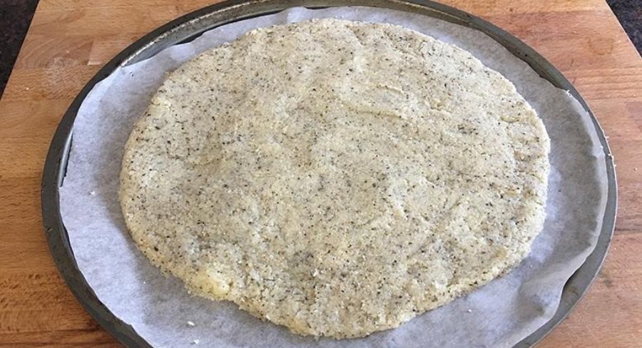 masa para pizza sin harina