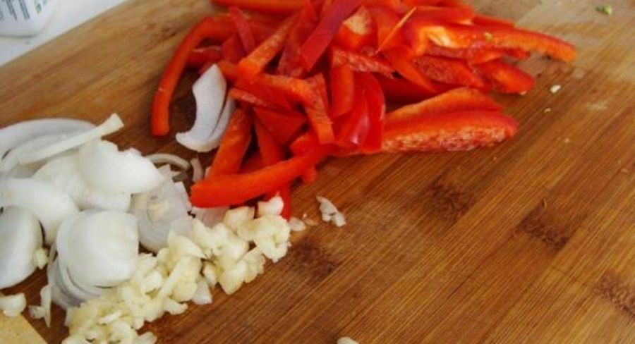 vegetales picados