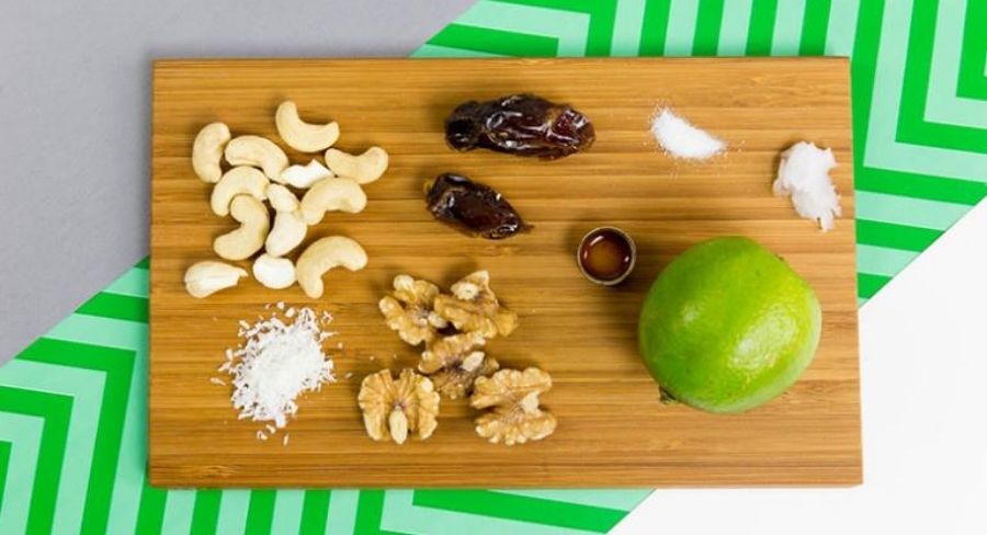 Ingredientes para preparar un pay de limón saludable