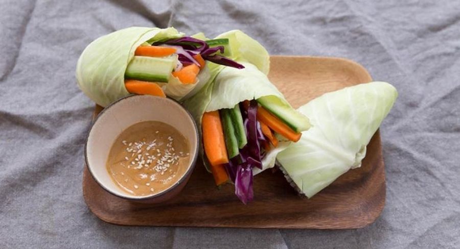 Rollo de vegetales