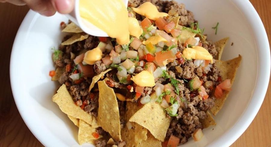 nachos mexicanos hechos en casa