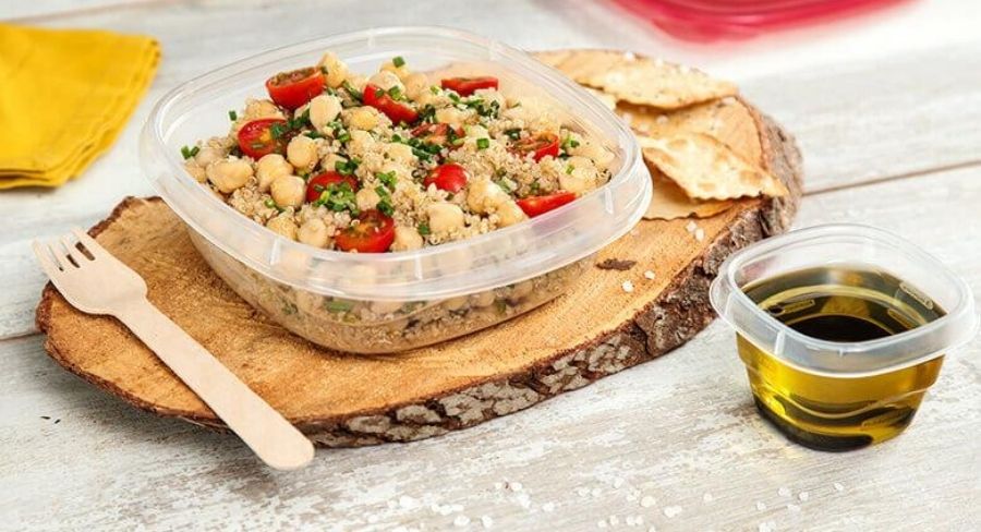 Ensalada de quinoa y tomate