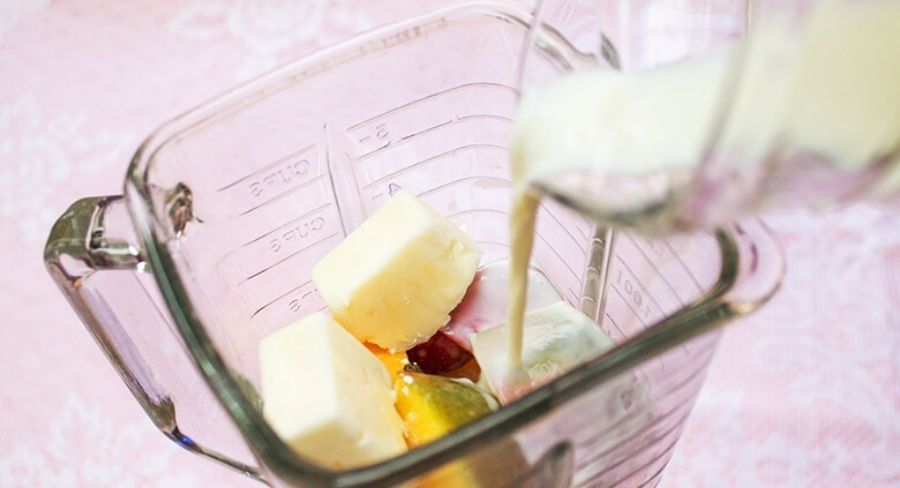 Batidos de fruta para un desayuno rápido