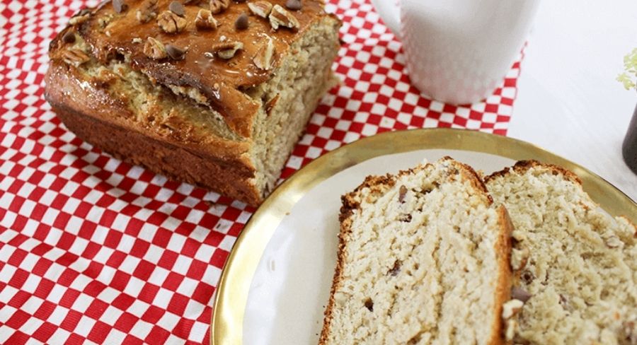 Budín de banana