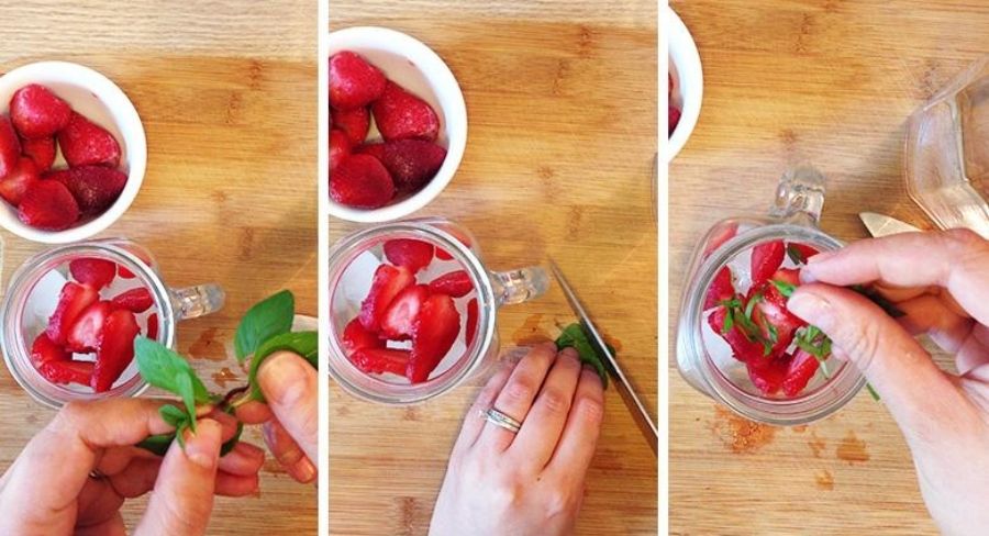paso a paso agua fresca de frutas