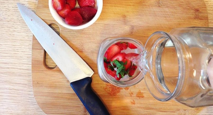 Agua fresca de frutas