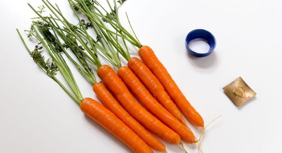 Chips de zanahoria: ingredientes