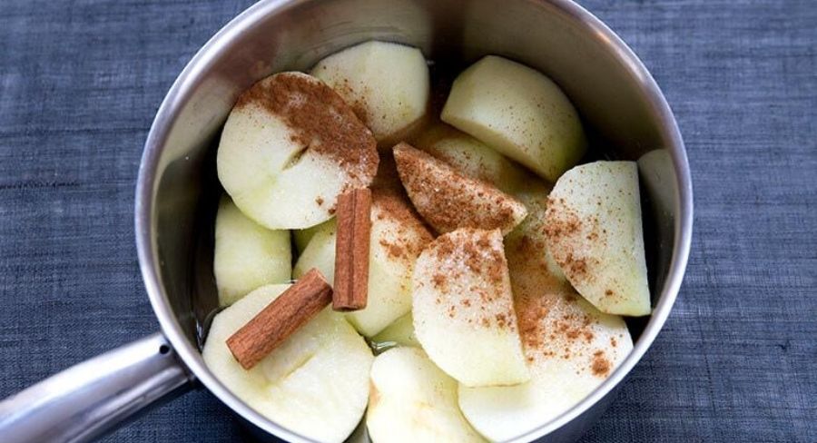 manzanas con canela