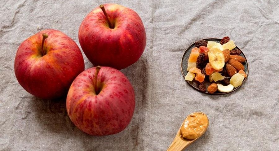 prepara un postre de manzana saludable y rápido