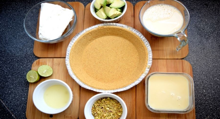 Ingredientes para postres de aguacate