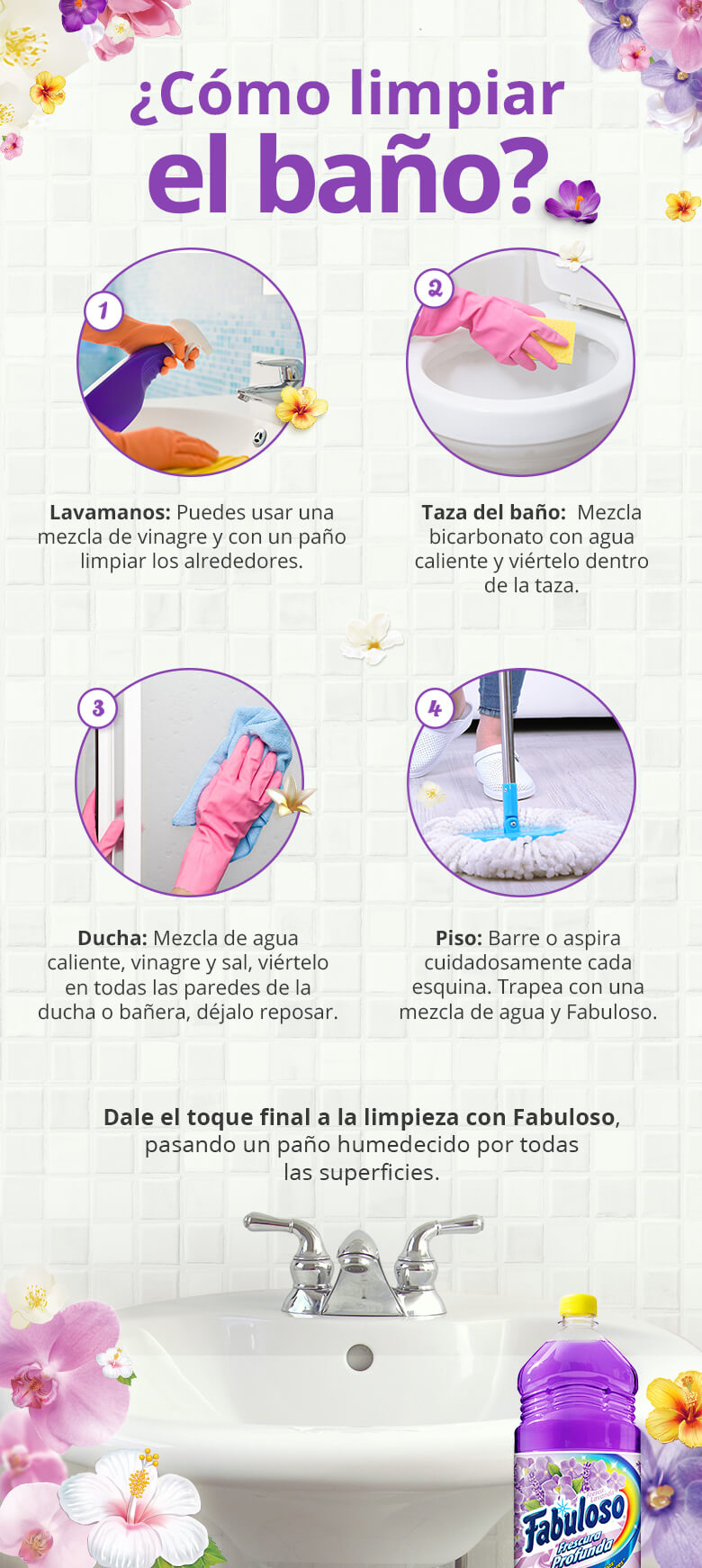 Tips para que tu baño permanezca limpio por más tiempo 2020