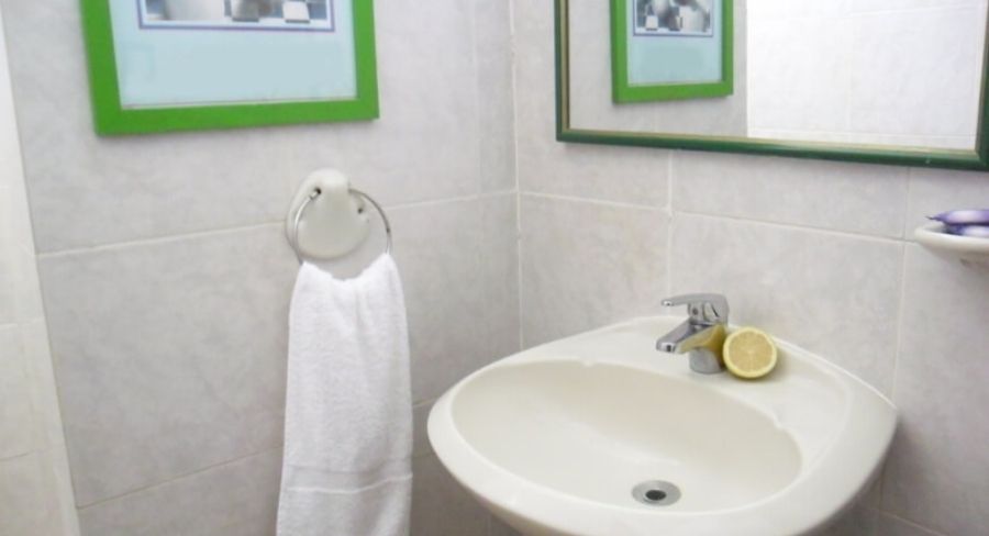 Baño limpio