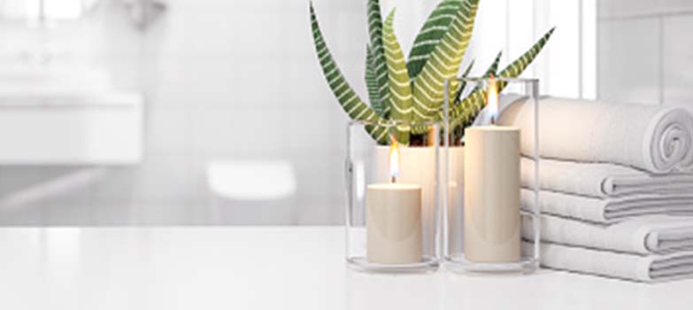 velas y una mata