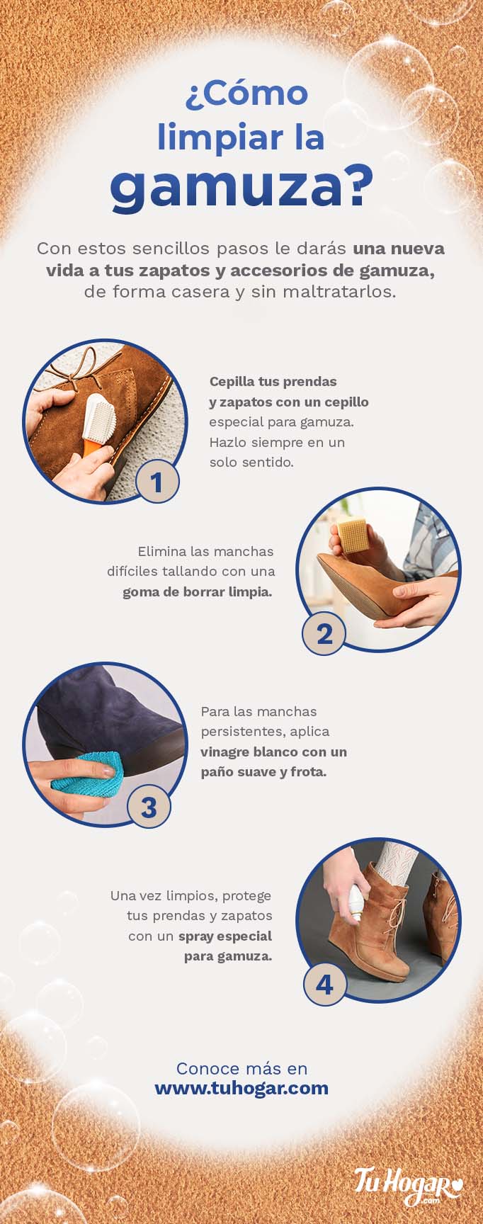 Cómo LIMPIAR ZAPATOS de GAMUZA - Te enseñamos el paso a paso y consejos  para hacerlo