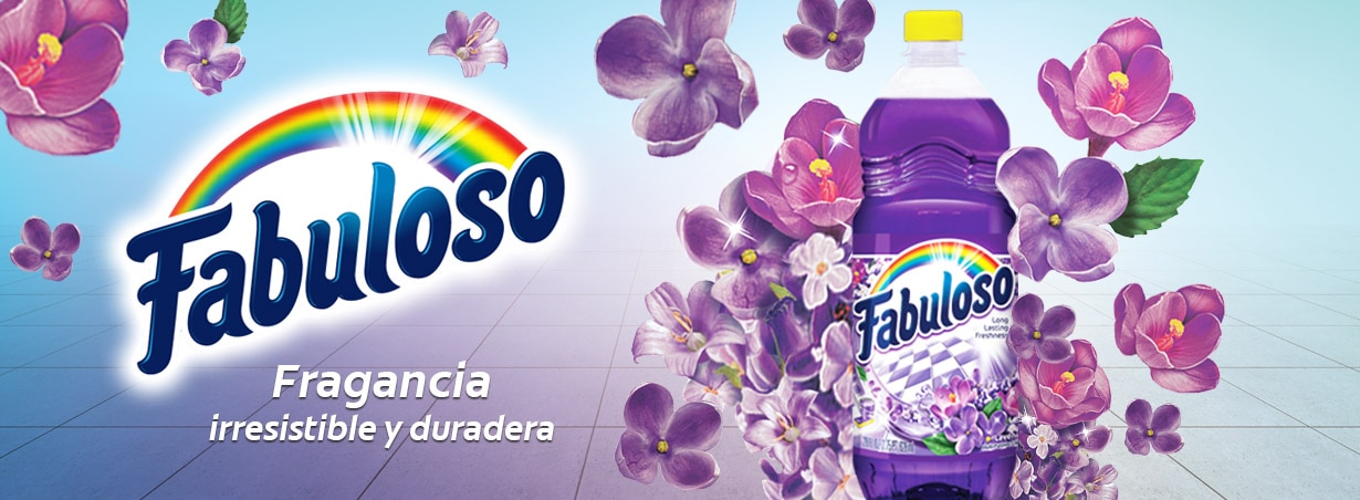 Fabuloso® Fresca Lavanda. Fragancia concentrada, intensa y duradera