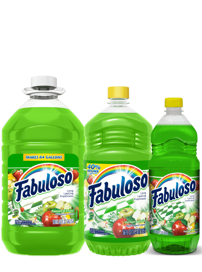 Fabuloso® Frescura Activa Antibacterial y Antiviral | Pasión de Frutas | Presentaciones