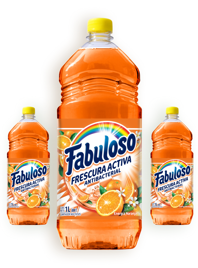 Fabuloso® Energía Naranja | Presentaciones