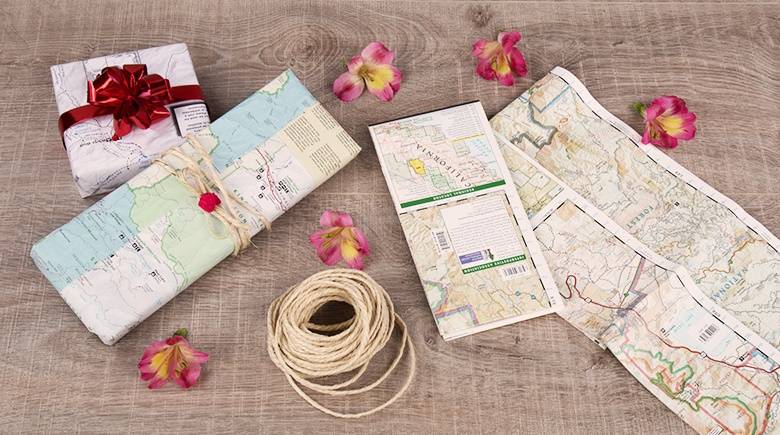 mapas en el piso