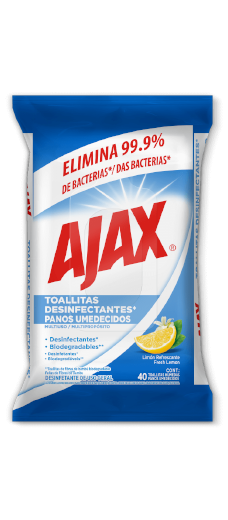 Ajax® Toallitas Desinfectantes