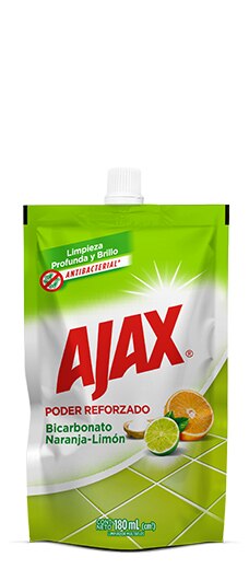 Ajax® Bicarbonato Naranja Limón 180ml