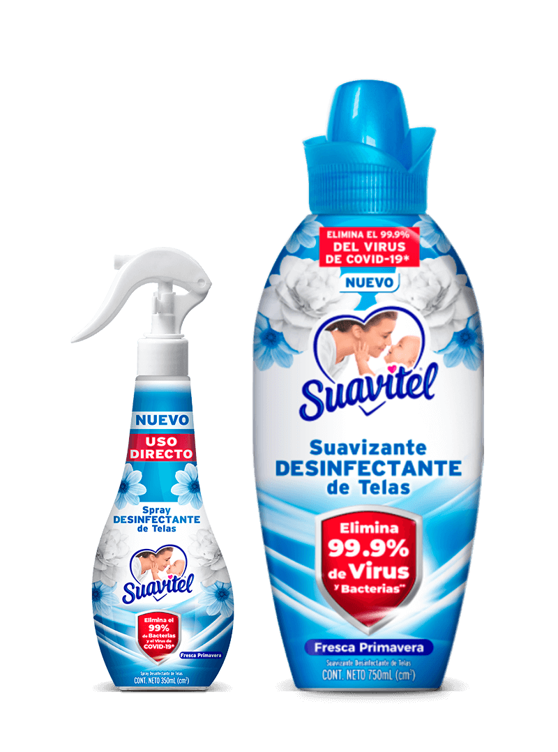 Suavitel® Desinfectante de Telas | Fresca Primavera | Tu Hogar México