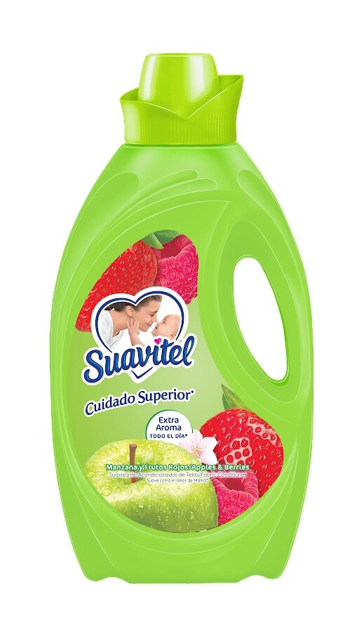 Suavitel® Cuidado Superior Manzana y Frutos rojos | 3 L