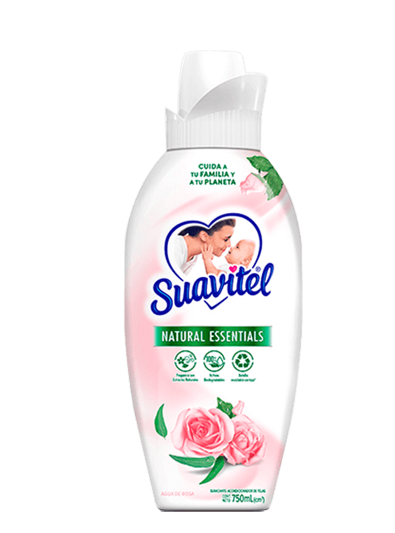 Suavitel® Natural Essentials Agua de Rosa | Presentaciones