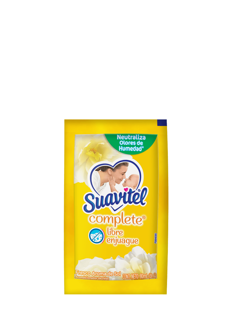 Suavitel® Complete Libre Enjuage Aroma de Sol | Presentaciones