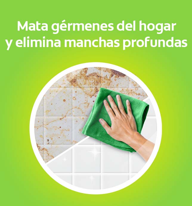 Remueve el cochambre o manchas difíciles de tu cocina, baño y pisos