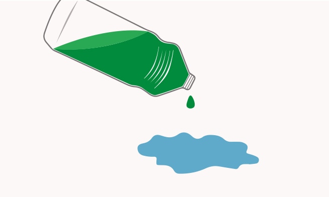 Utiliza el producto directamente sin diluir y déjalo actuar por 5 minutos