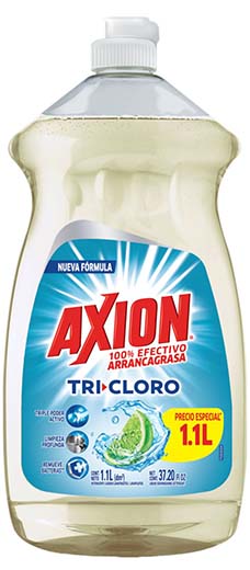 Jabón lavatrastes axion líquido presentación 1.1 L