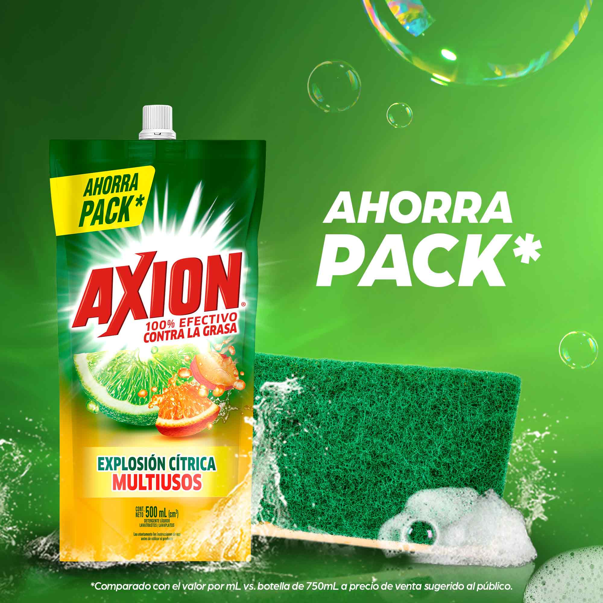 explosión cítrica aroma a limón, mandarina y durazno 