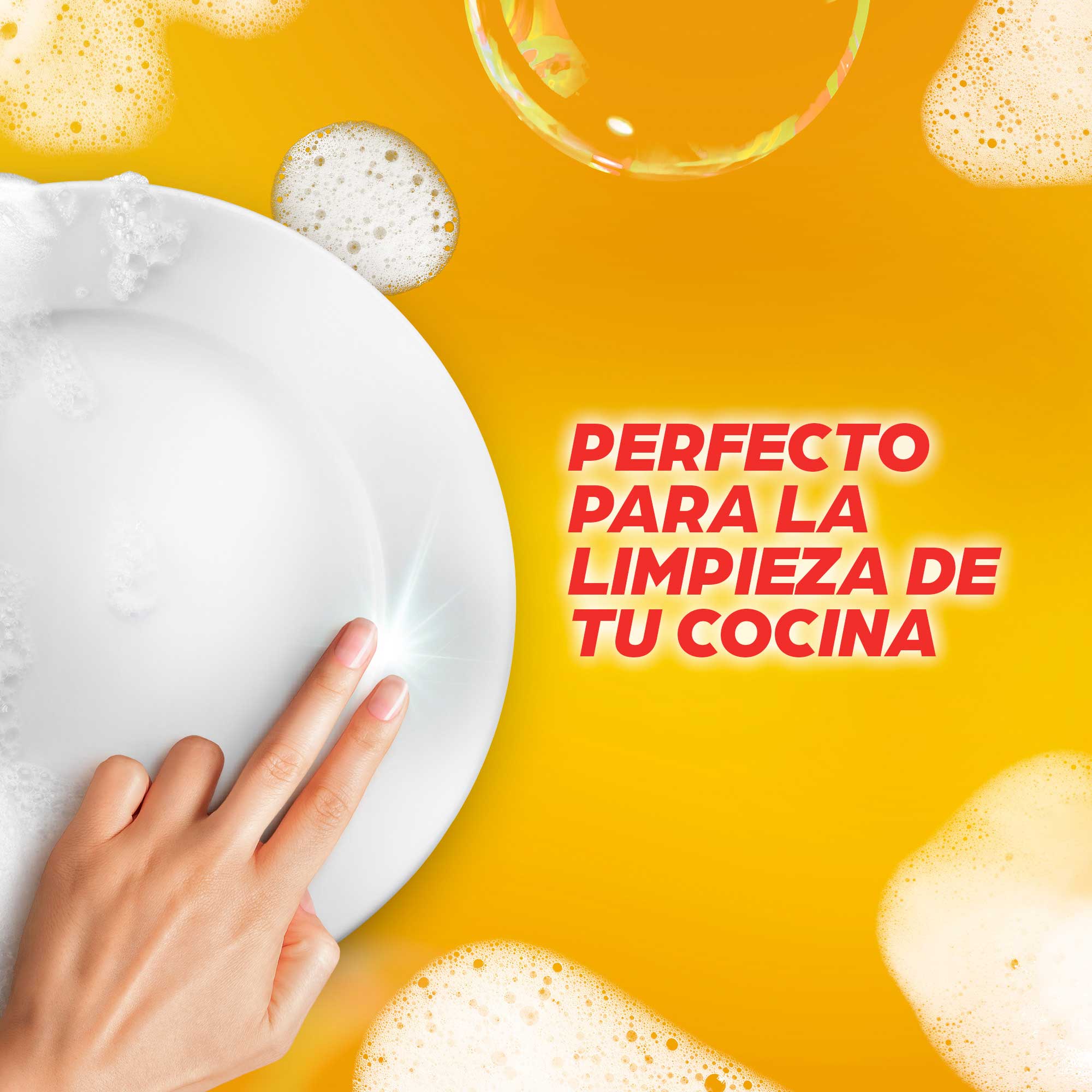 Deja tus trastes rechinando de limpio