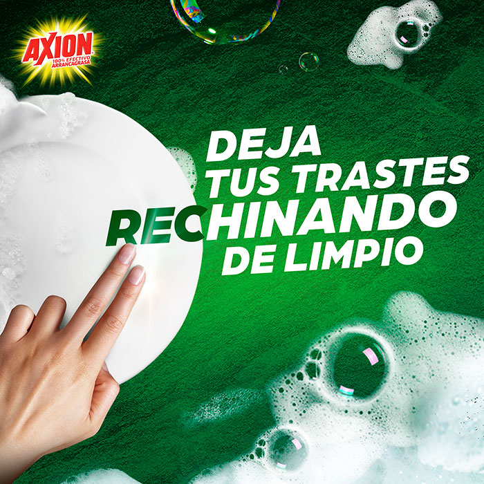 Deja tus trastes rechinando de limpio