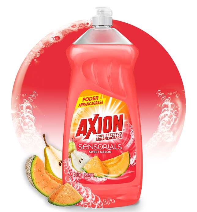 Lavatrastes Axion Sensorials sweet melon 1 litro 