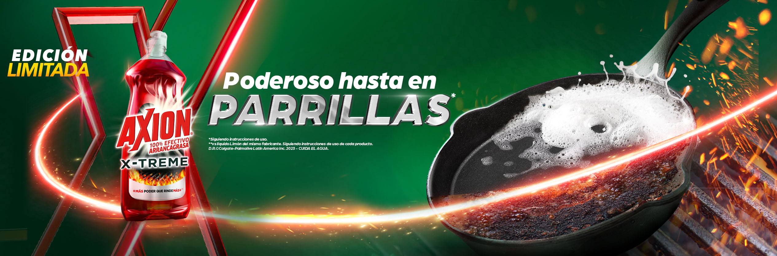 Axion X treme, poderoso hasta en parrillas 