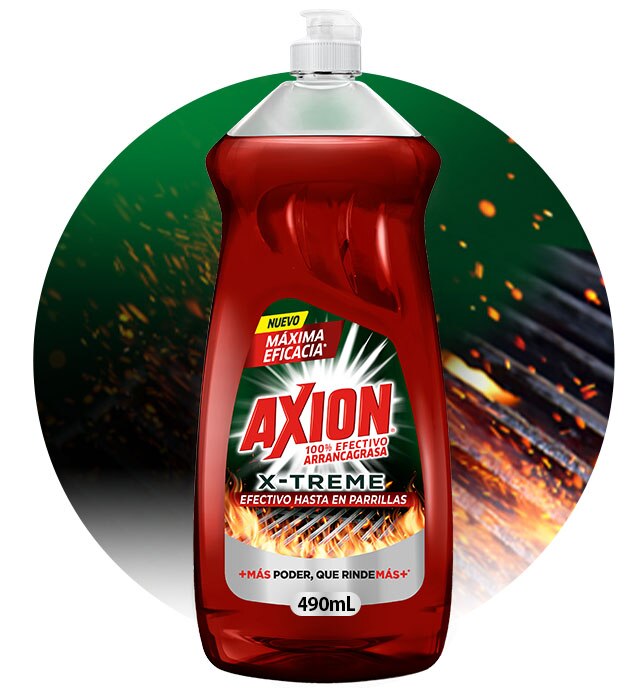 Jabón Lavatrastes Axion X-TREME 490ml