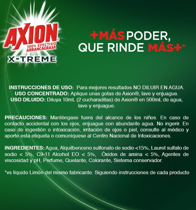 Axion - X-treme | Instrucciones de uso