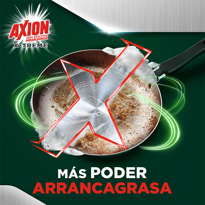 Disfruta de su poder para arrancar la grasa más extrema