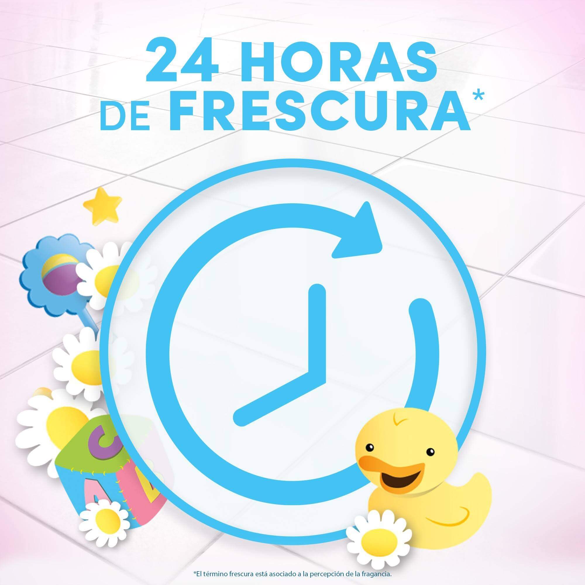 24 horas de frescura Fabuloso aroma de bebé