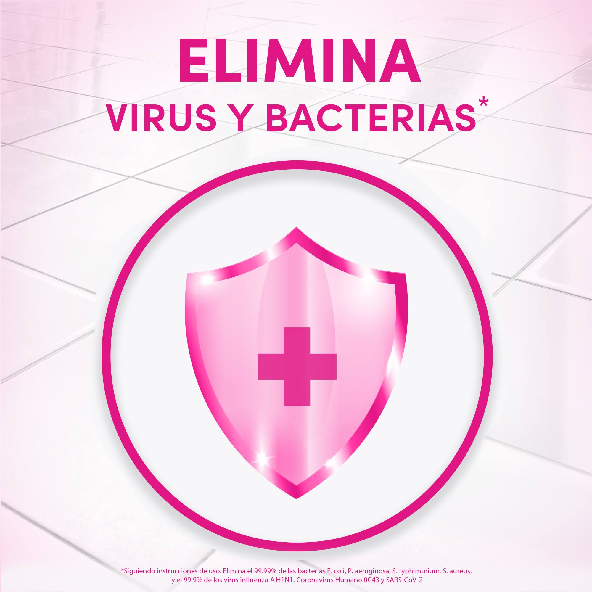Elimina virus y bacterias Fabuloso Limpiador Multiusos Violeta 