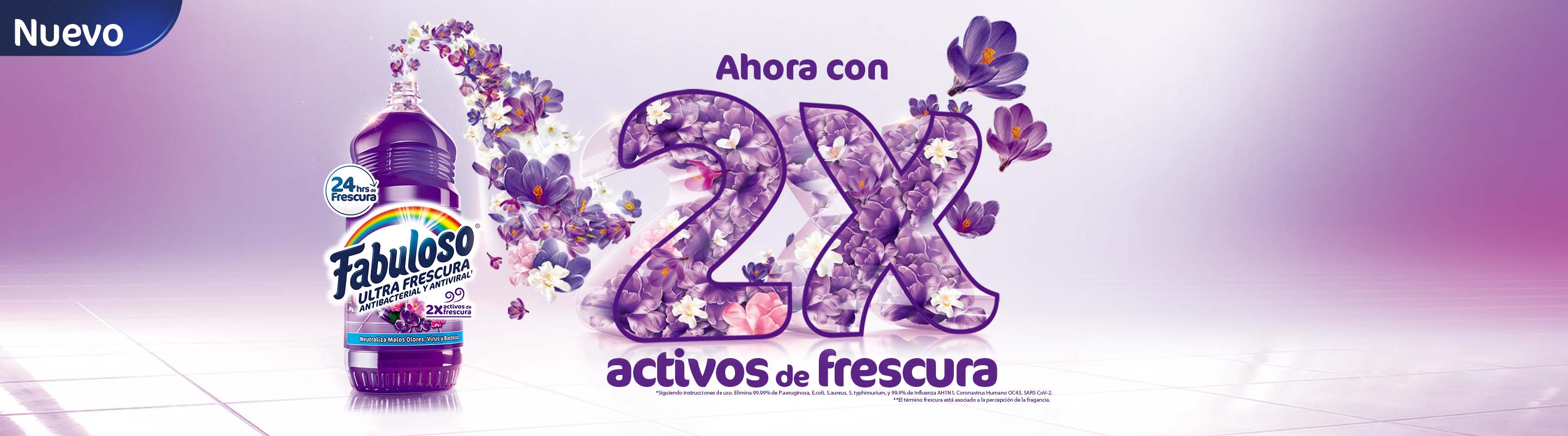Fabuloso ahora con 2x de frescura