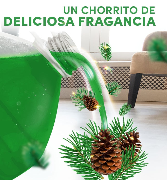 Aroma Delicioso del Limpiador Fabuloso Fresco Amanecer