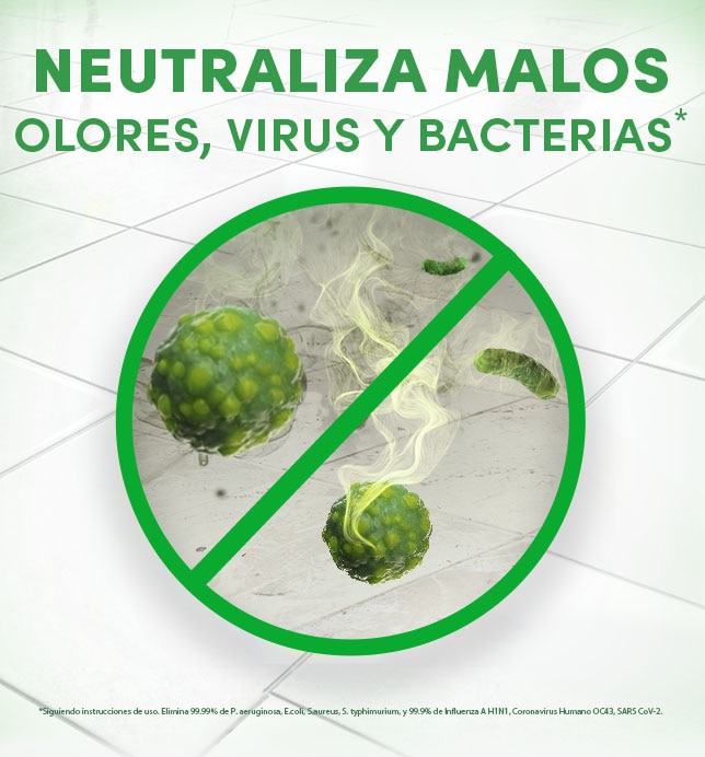 Sanitización contra Bacterias y Virus Fabuloso Fresco Amanecer