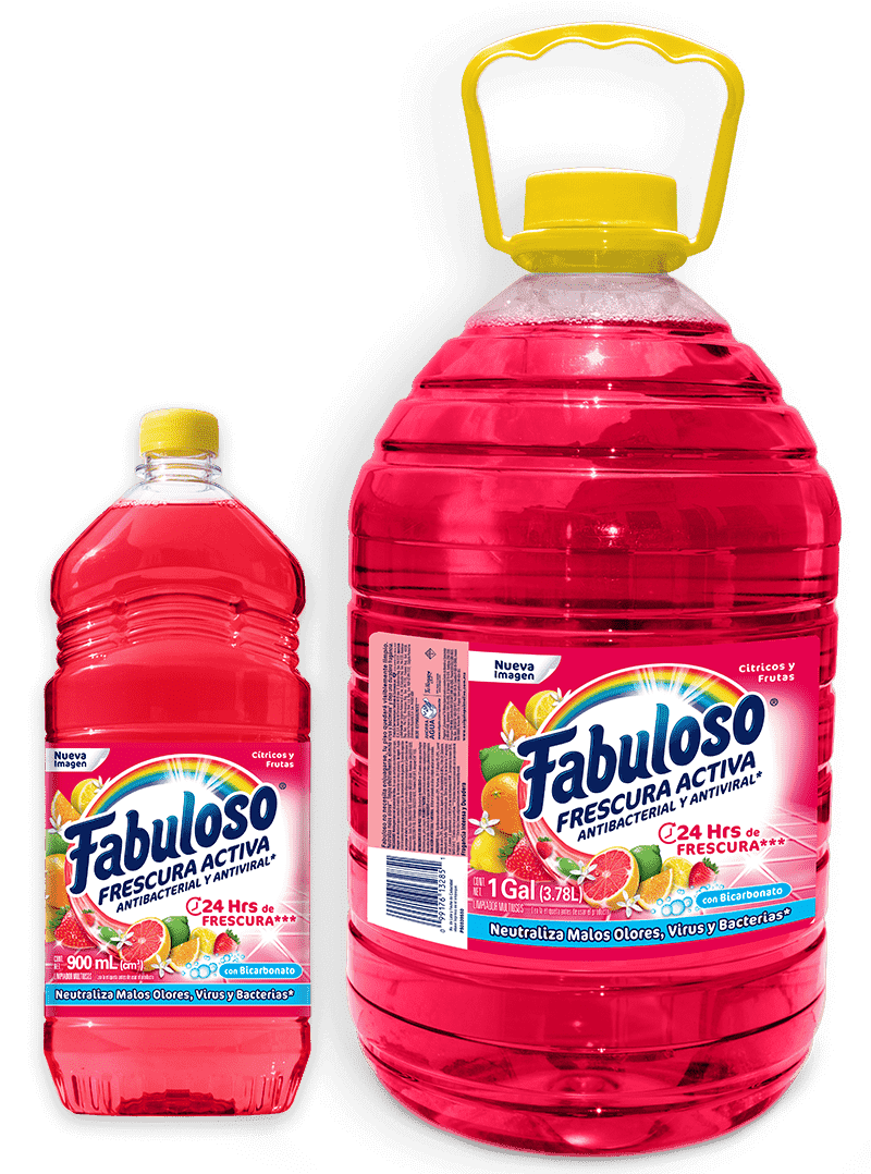 Fabuloso® Frescura Activa con Bicarbonato | Presentaciones