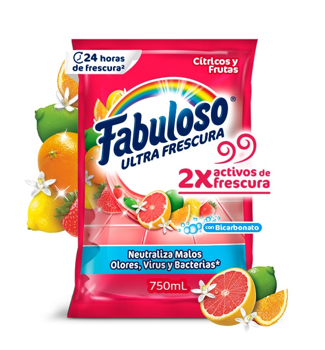 Fabuloso cítricos y frutas 750ml
