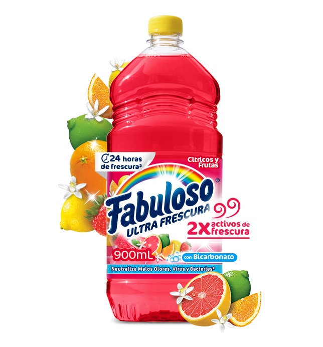Fabuloso cítricos y frutas 900ml