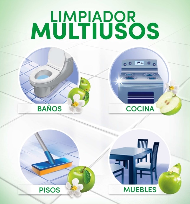 Neutraliza malos olores, virus y bacterias